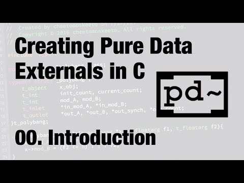 Creating Pure Data Externals in C