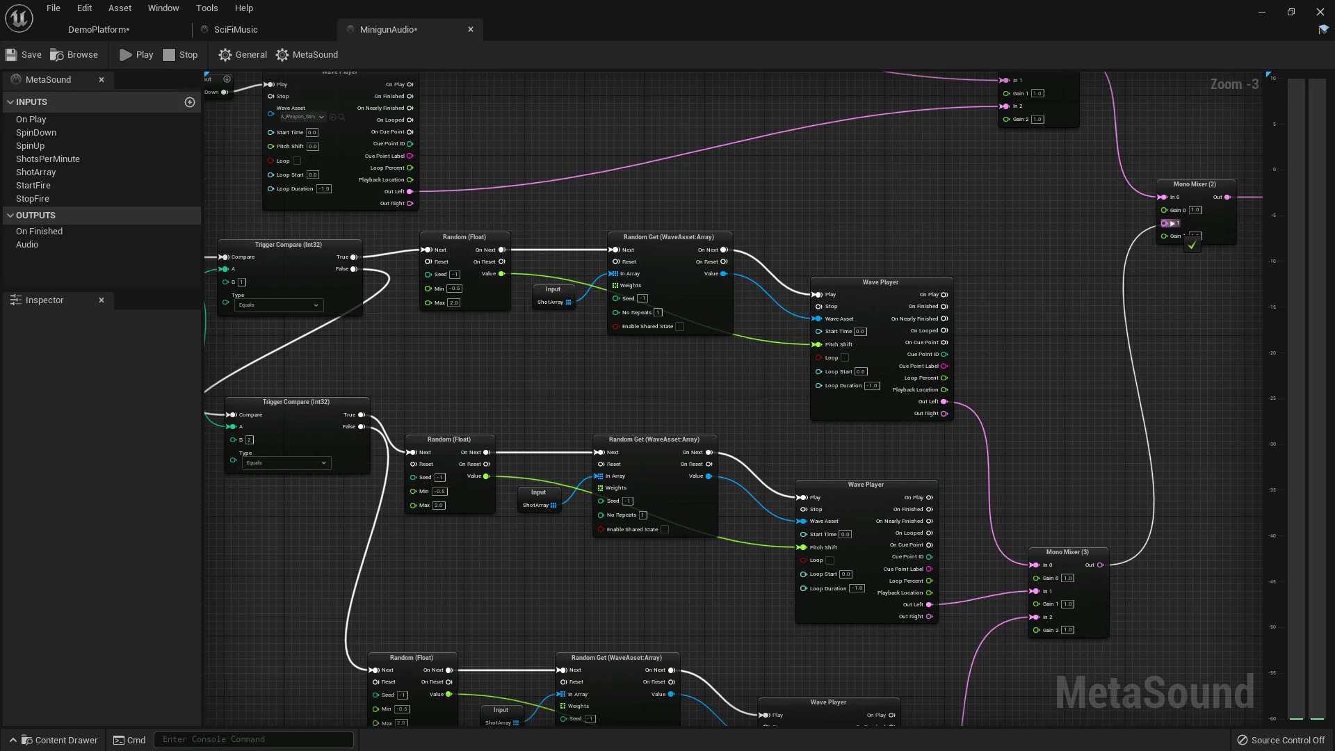 Unreal Engine MetaSounds